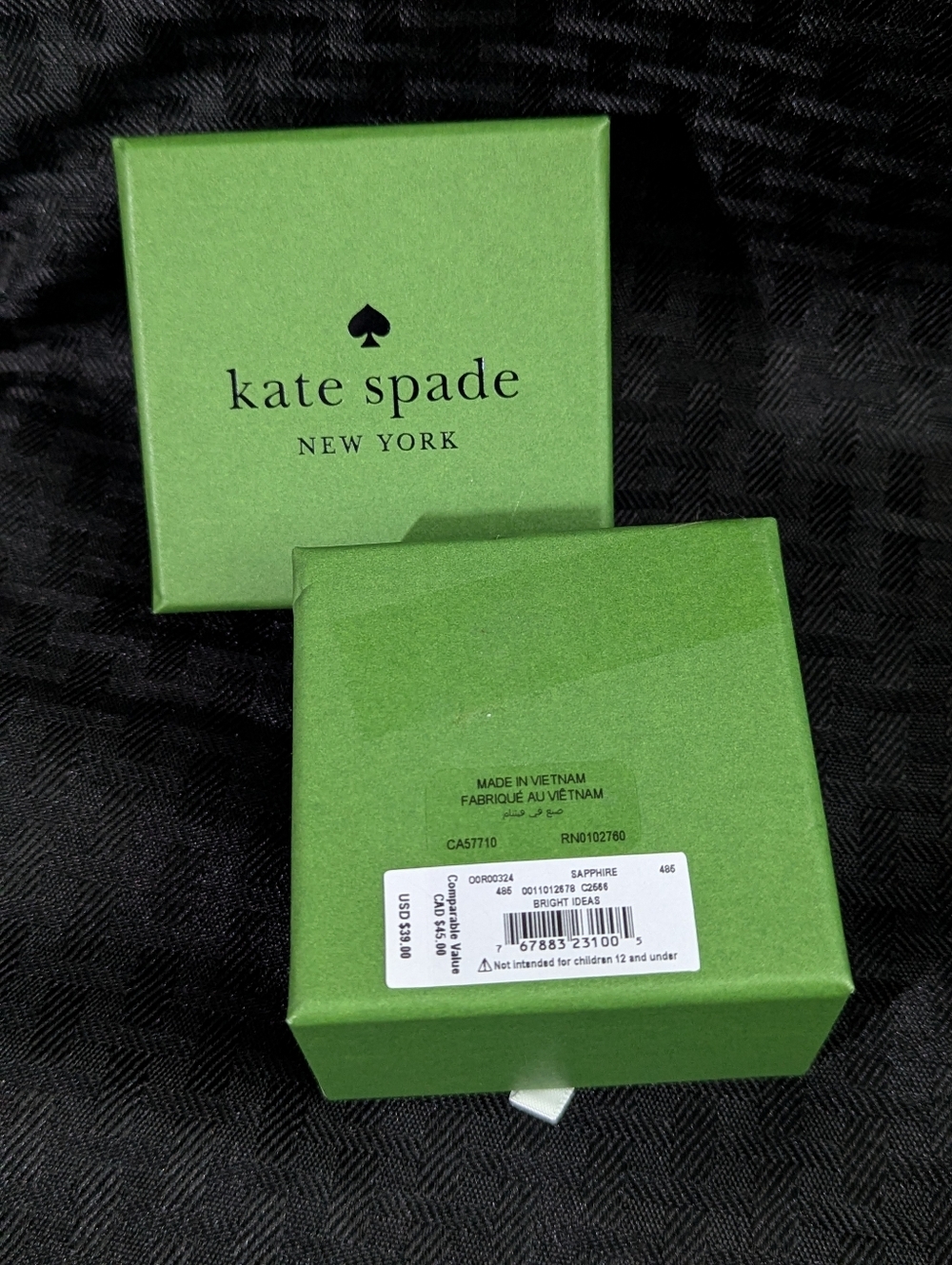 Beautiful Blue Bright Ideas Kate Spade Earrings. - Picture 2 of 3
